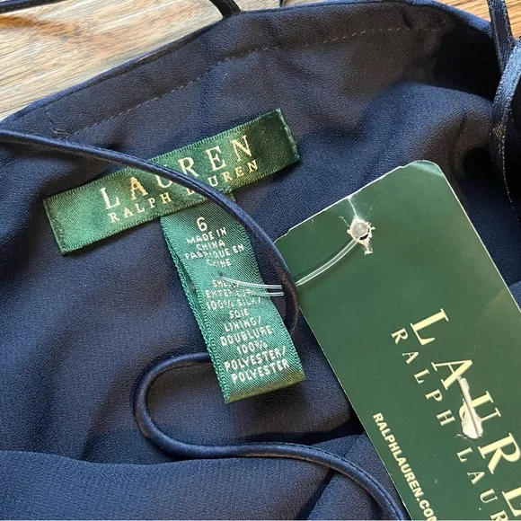 Ralph Lauren 100% Silk Slip Dress - Picture 7 of 16